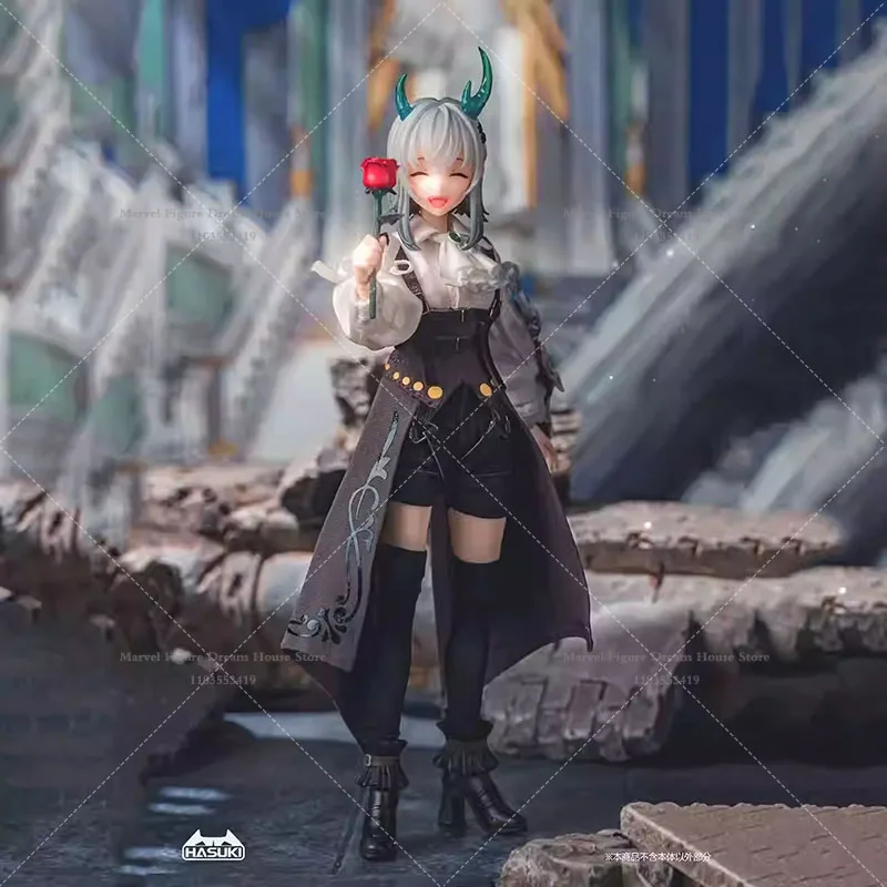 ฮาซูกิ PA008 ตุ๊กตาแอ็คชั่นฟิกเกอร์ขนาด 1/12 ซีรีส์พ็อกเก็ตอาร์ต โรส โนเบิล ไนท์ กลอเรีย ดราก้อน ซิสเตอร์ ซอว์ร์ดแมน ตุ๊กตาขนาด 6 นิ้ว