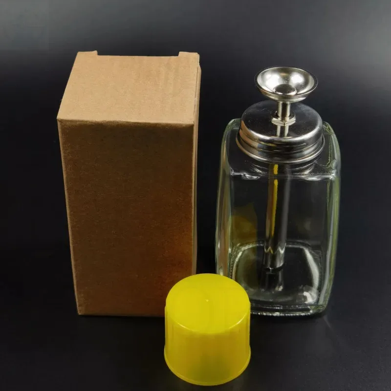 زجاجة كحول زجاجية لصيانة الهاتف أنابيب الفولاذ المقاوم للصدأ الصحافة نوع عالية الختم أقل التطاير إصلاح زجاجة سوائل