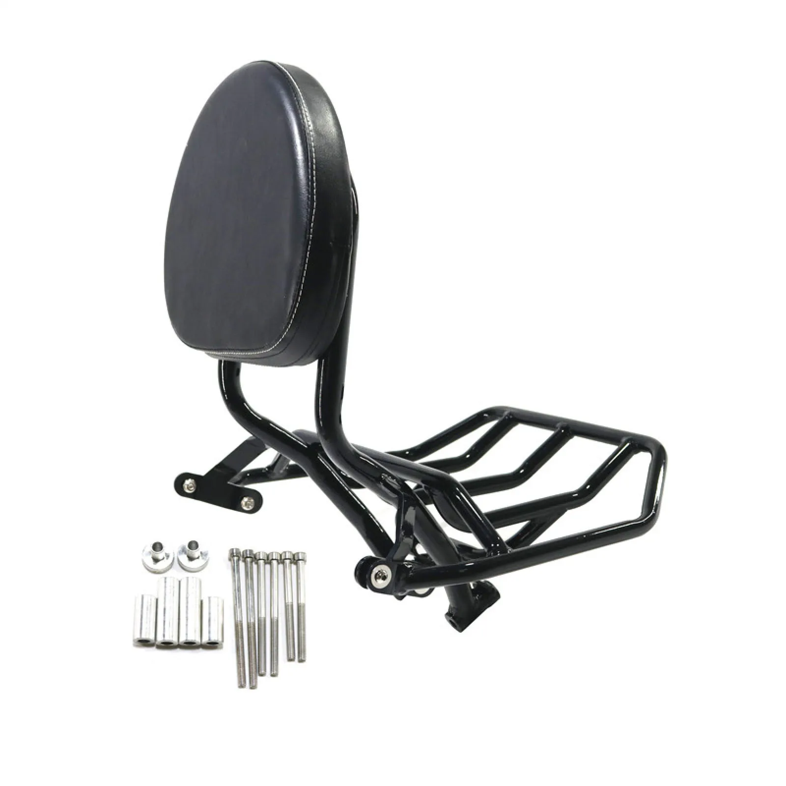 

Подходит для BMW K1600B, черная спинка, багажник Sissy Bar