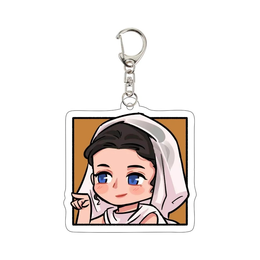 The Odyssey Movie Chibi Acrylic Keychain Odysseus Penelope Double‑Sided Bag Pendant Greek Mythology Fan Collectible Gift
