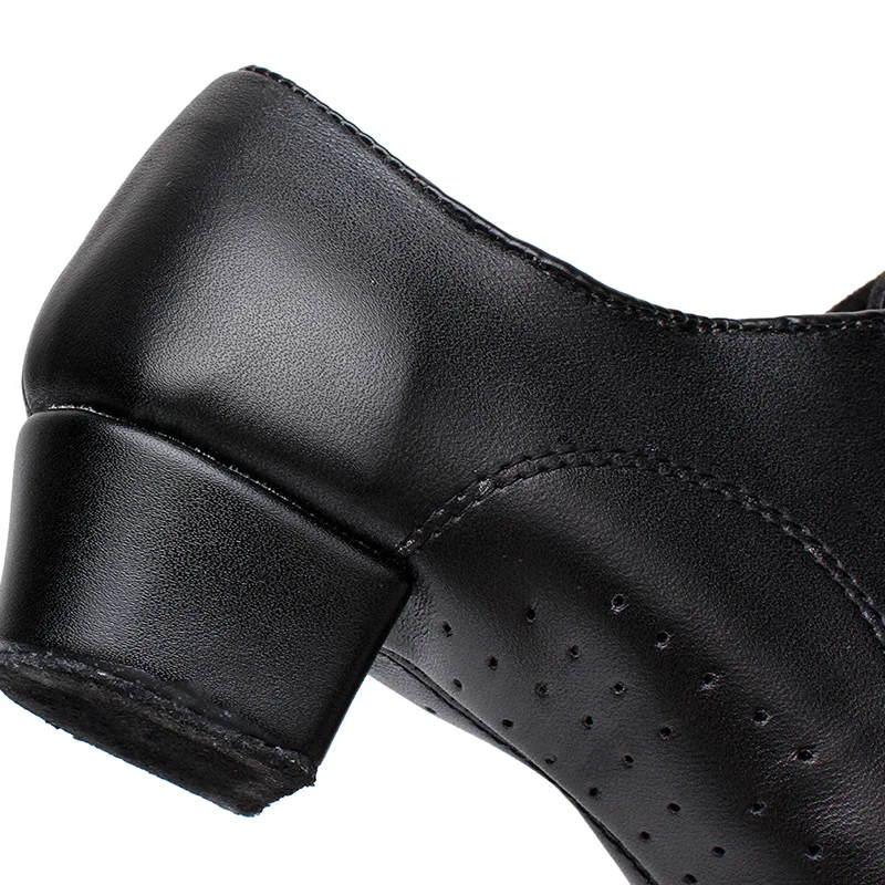 Brand New Latin Dance Shoes Modern Men\'s Ballroom Tango Children Man Dance Shoes Black Color Teacher Shoes
