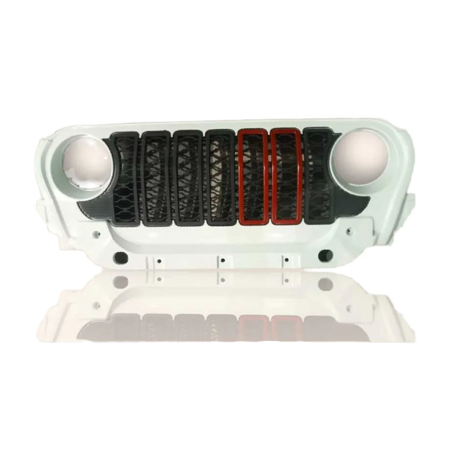 

Intelligent Library 2020-2024 Mahindra Thar Car Grille Accessories White Everest ABS 7-Slot Front Grill With Black Shank New Con