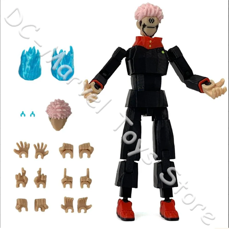 在庫 3d プリント呪術廻戦両面宿儺アニメ T13 Dummy13 多関節可動 3d