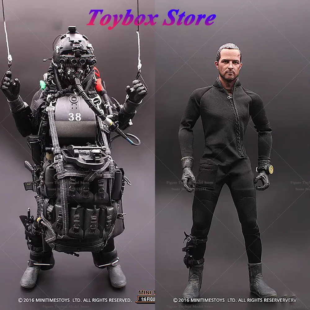 Mini Times Toys M004 1/6 Scale Male Soldier NAVY SEAL HALO UDT JUMPER Full Set 12'' Action Figure Doll Model For Fans Gifts