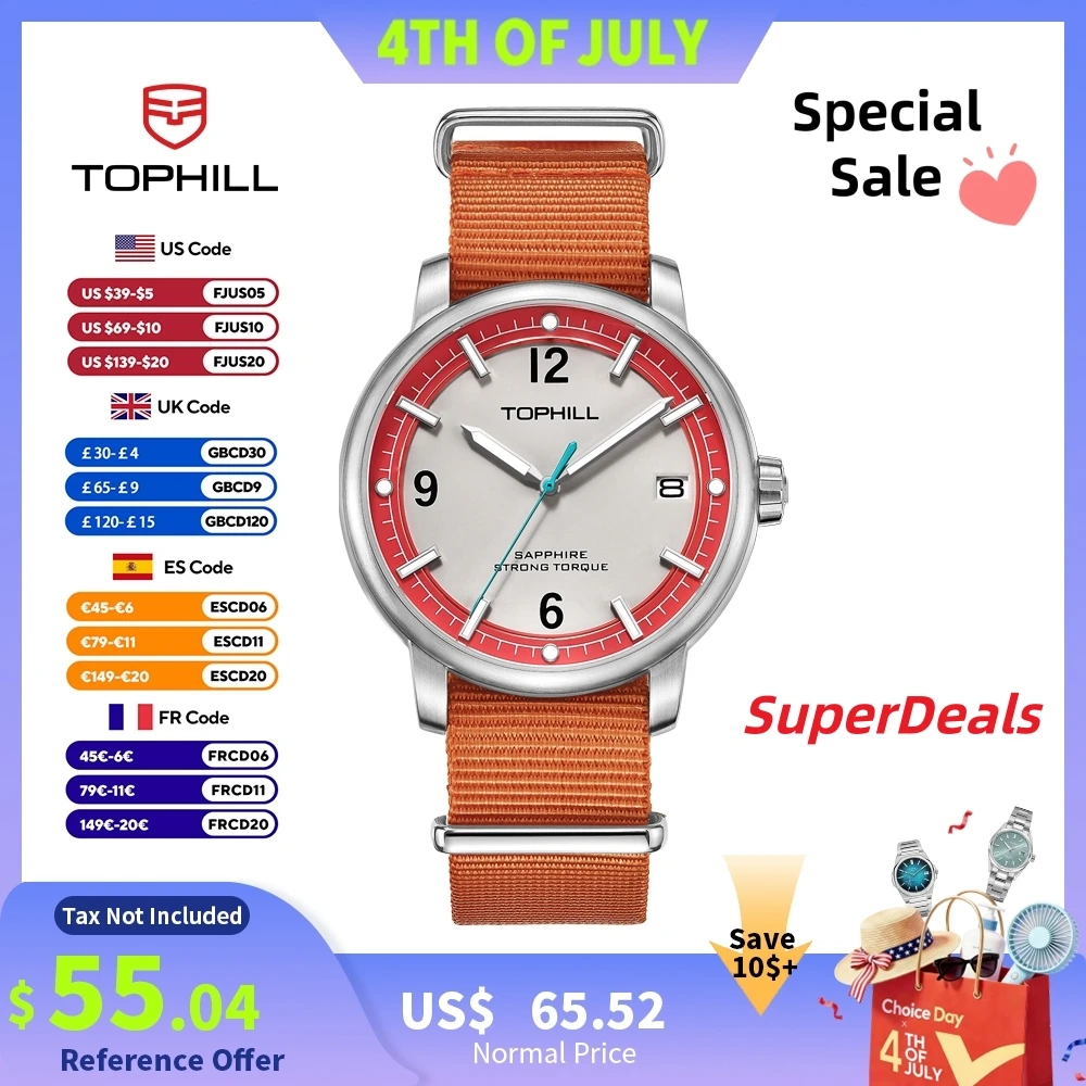 tophill-42mm-vx62e-orologio-al-quarzo-da-uomo-c3-orologio-casual-luminoso-con-cristallo-di-zaffiro-design-vintage-5bar-316l-acciaio-inossidabile-td009g