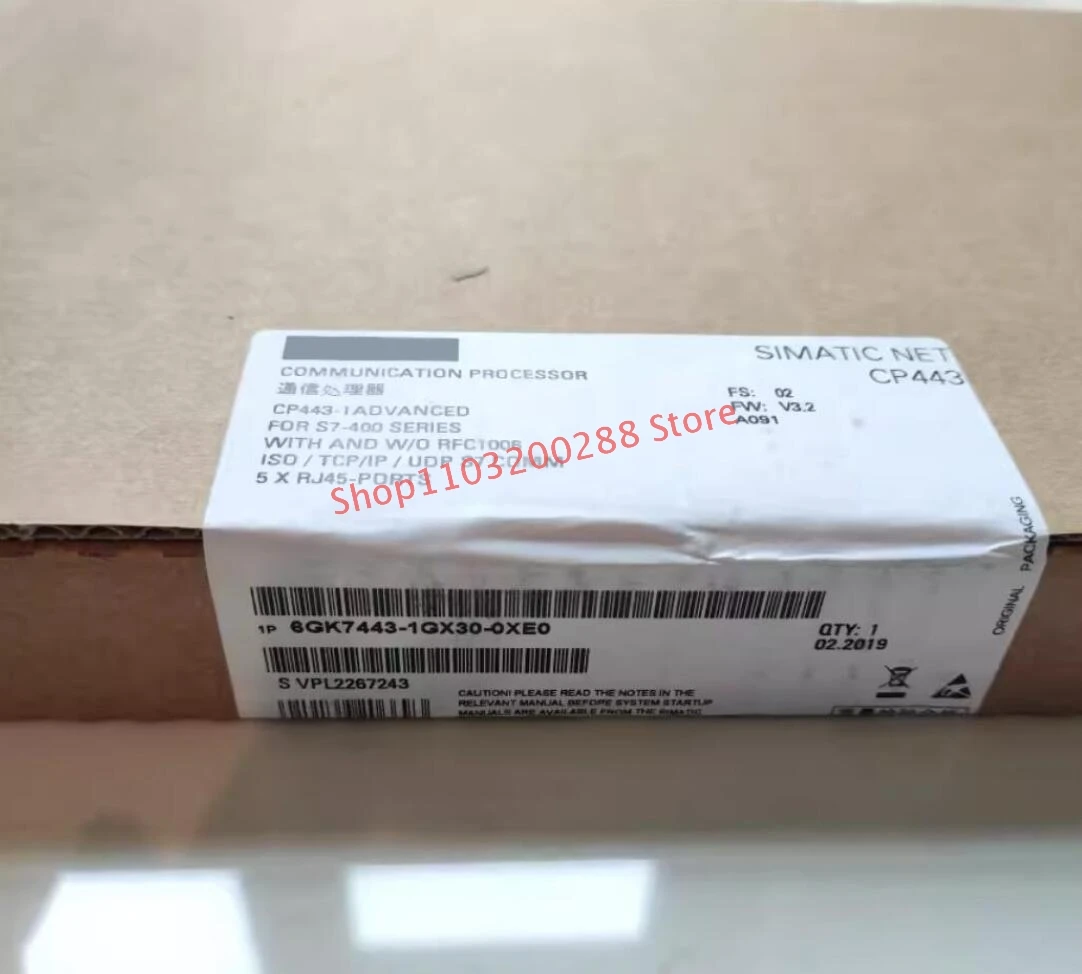 

1PCS Communication Processor 6GK7443-1GX30-0XE0 Original New In Box Brand Fast Shipping 6GK7 443-1GX30-0XE0