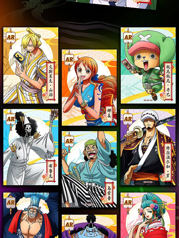 2024 Kano Anime One Piece Cards CCG TCG ACG Luffy Robin Boa Booster Box CCG TCG Hobby Gift