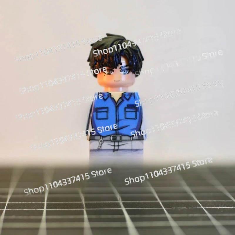 MOC Third-party Building Block Anime Game Peripheral Cartoon Collection Ornaments