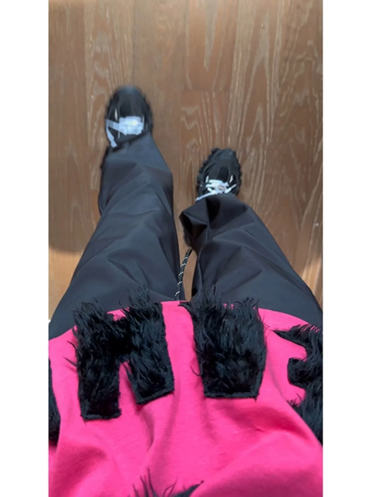 Men's Winter Fce Lined Anti-Freeze Folded Work Trousers Northeast China High Street Sle Casual Pants for below 40 Deees