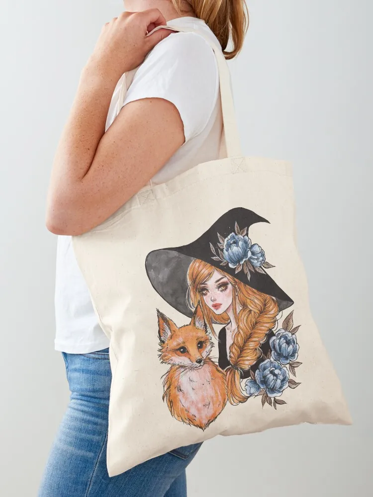 

Fox witch Tote Bag Women's bag tote bag women large size bags Women's handbag