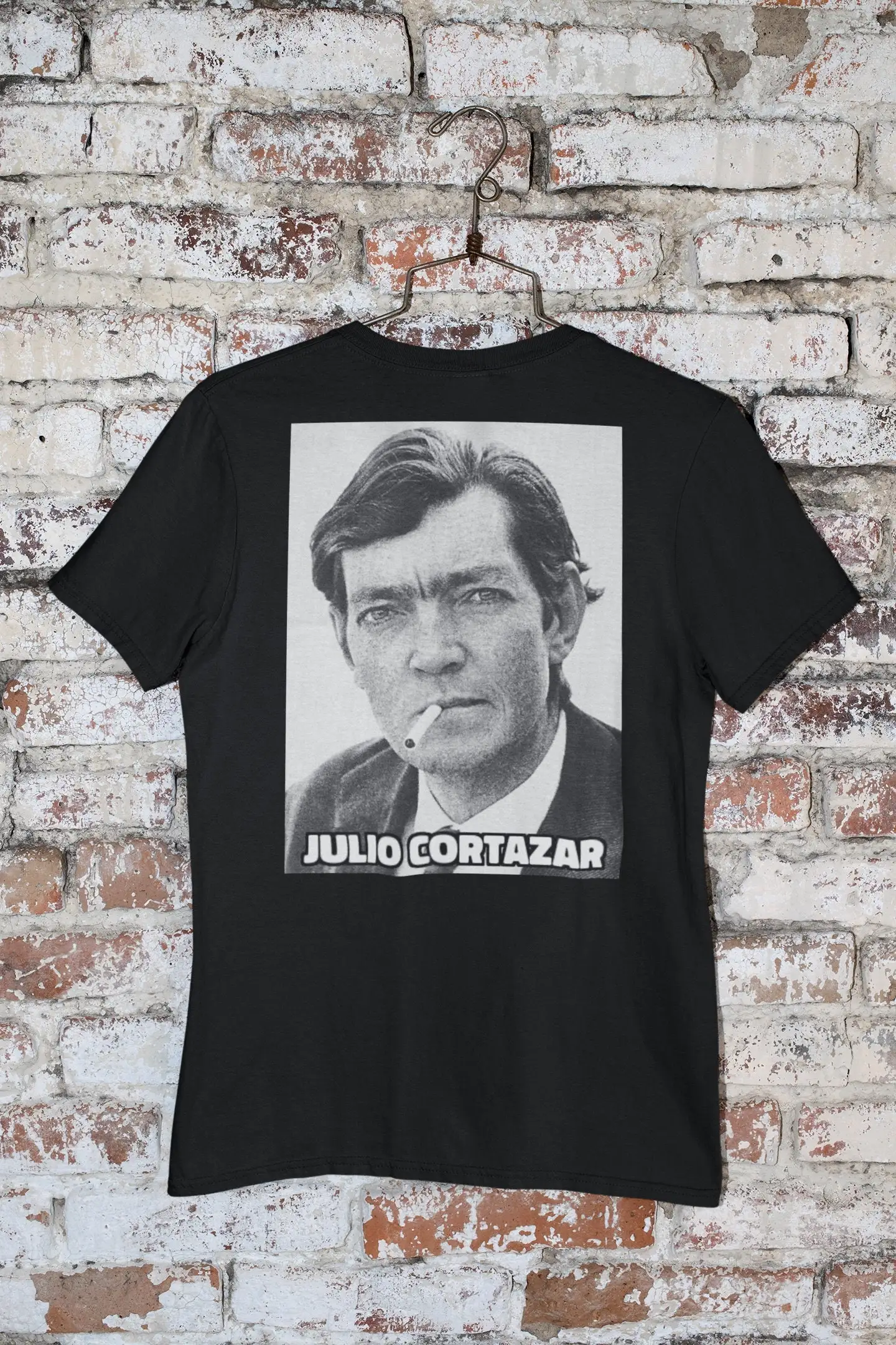 Julio Cortazar T Shirt Argentine Writer Classic Book Lover Gift Reader