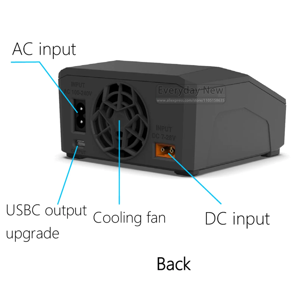 ToolkitRC M6DAC PRO Charger Fast 1-6S Intelligent Balance 2CH AC/DC Toy Model Car Drone Power Lithium Battery XT60 IPS FPV EU