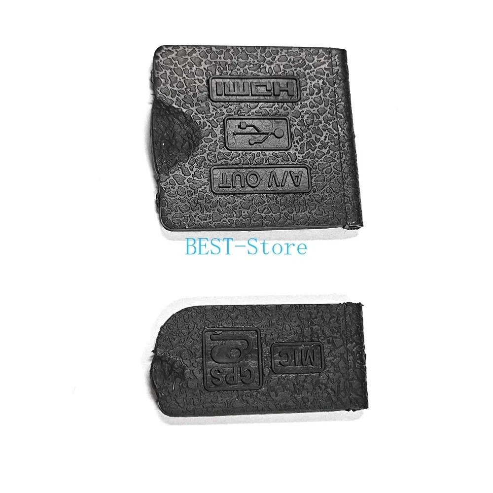 Nouveau ensemble d'accessoires pour appareil photo Nikon D7000, comprenant un cache de protection en caoutchouc pour port USB, micro, HDMI et GPS