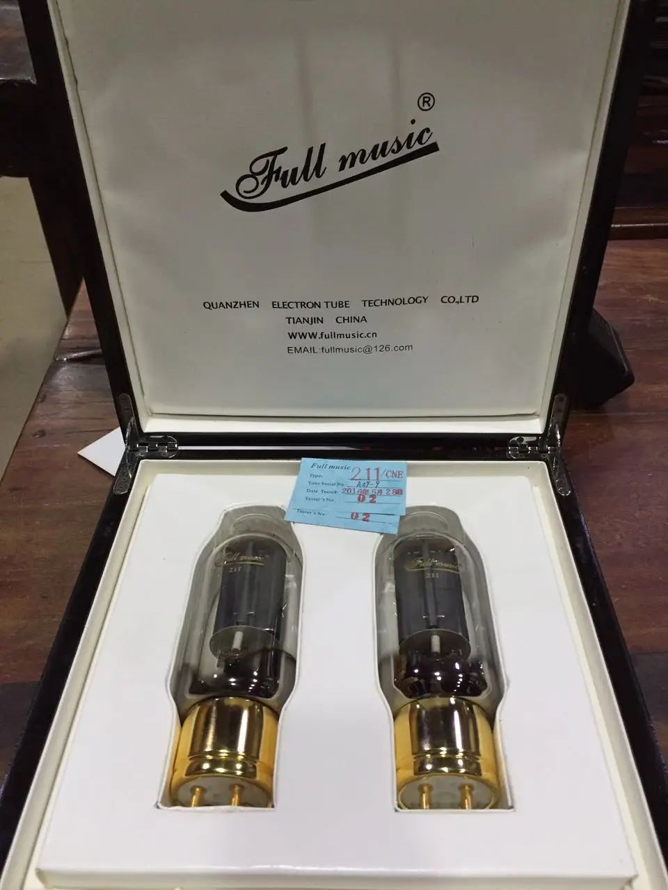 1pcs Original China Tianjin Quanzhen Tube TJ Fullmusic Electron tube Audio Tube Audio Amplifier Tube free shipping