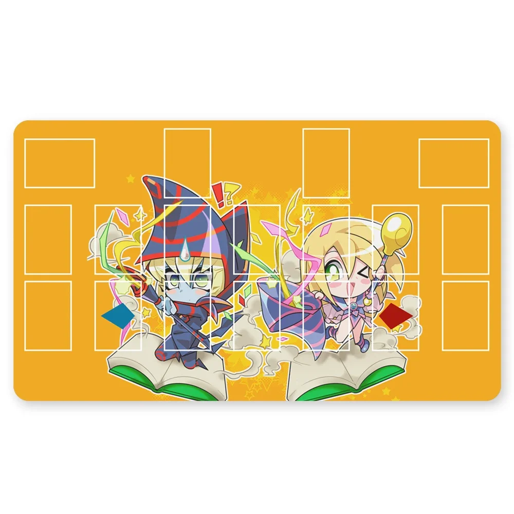 

890068 - YuGiOh Playmat Blue-eyes Ultimate Dragon Dark Magician Duel Monsters Playmats Compatible for OCG TCG CCG+Free Bag