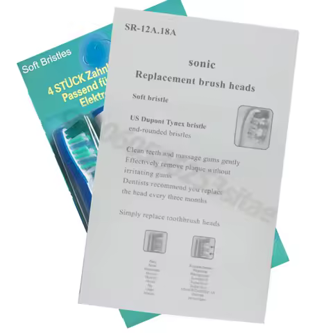 Replace Heads SB12A18A For ORAL B S12 S12S S15 S18 3737 4717 SONIC S Series Toothbrush Heads Braun Electric Toothbrush Nozzles