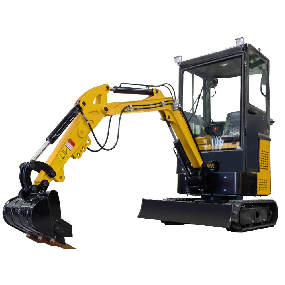 Farm Mini Excavator 1.2ton 1.5ton 2ton 3.5 Ton Crawler Epa Engine Excavators Multifunctional Small Crawler Digger