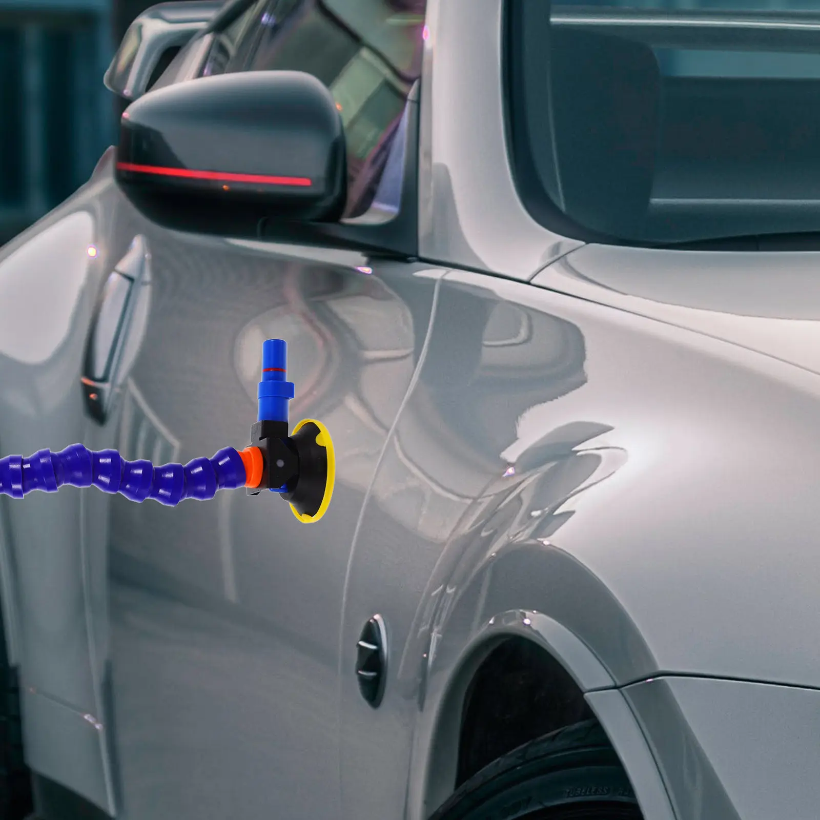 

Профессиональный инструмент для удаления вмятин с гибким насосом-вакуумом и присоской для кузовных панелей автомобиля