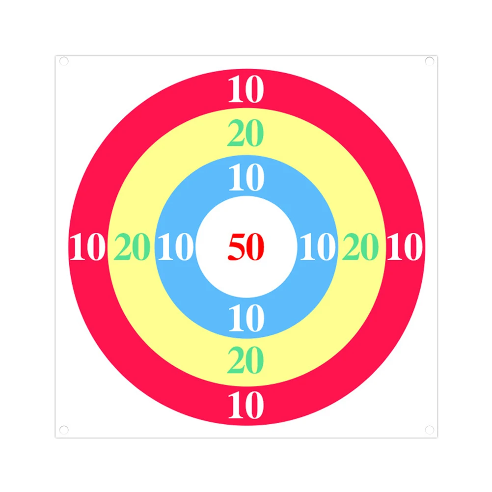 โยนเกมเป้าหมายดิสก์ของเล่นที่เป็นประโยชน์กระสอบทรายเด็กกีฬาของเล่นกลางแจ้งเกมกระดานการพิมพ์ผ้า