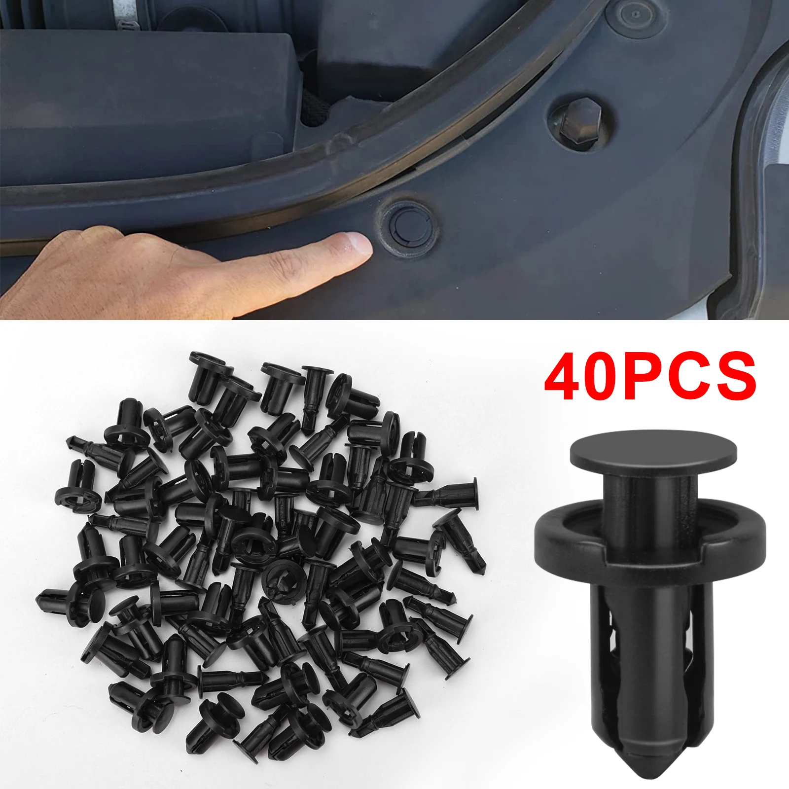 

Nylon Push Type Retainer Clips Bumper Cover Body Fasteners for Infiniti FX35 FX37 FX45 FX50 G20 G25 G35 G37 JX35 M35 M35h M37 45