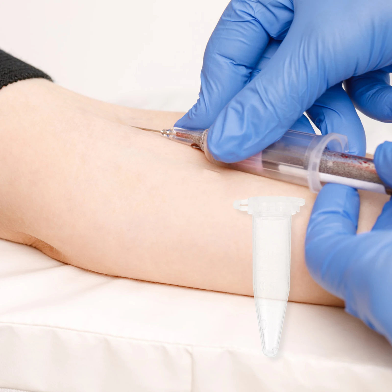 

100pcs Hemocytogenesis Tubes Blood Analysis Medical Supplies High Speed PP Test Tube Laboratory Equipment