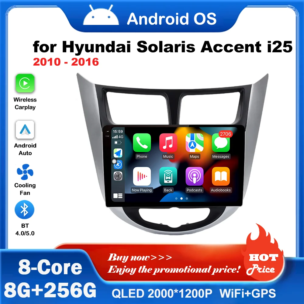 For Hyundai Solaris…