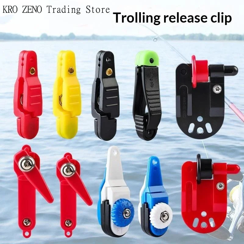 Fishing Outrigger Downrigger Release Clip Heavy Duty Trolling Release Clips For Boat Downriggers Fishing Tension Release Clip