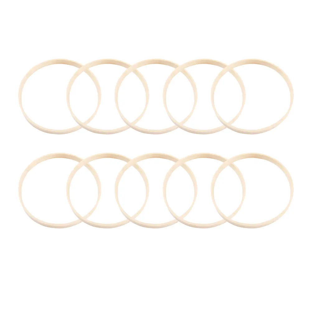 

13 Pcs Bamboo Wedding Decoration Dreamcatcher Accessories for Handcraft DIY Round Fan Frame