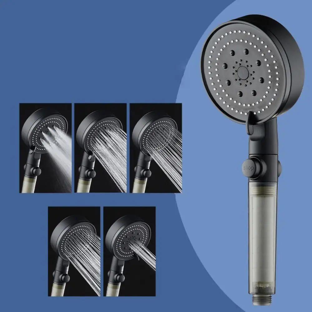 

5-режимные душевые насадки высокого давления, регулируемый большой выход воды, ручной душ, интерфейс Universa, насадка для душа под давлением