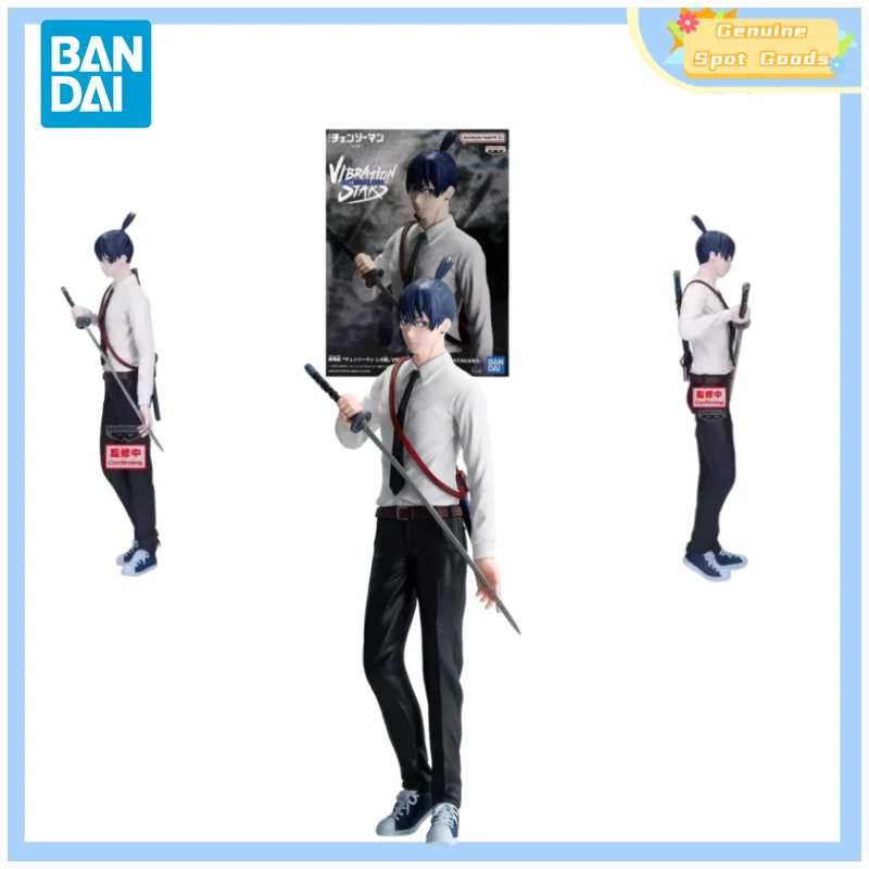 

Genuine Bandai Chainsaw Man VIBRATION STARS AKI HAYAKAWA Anime Action figures model Figure toys Gift for toys hobbies children