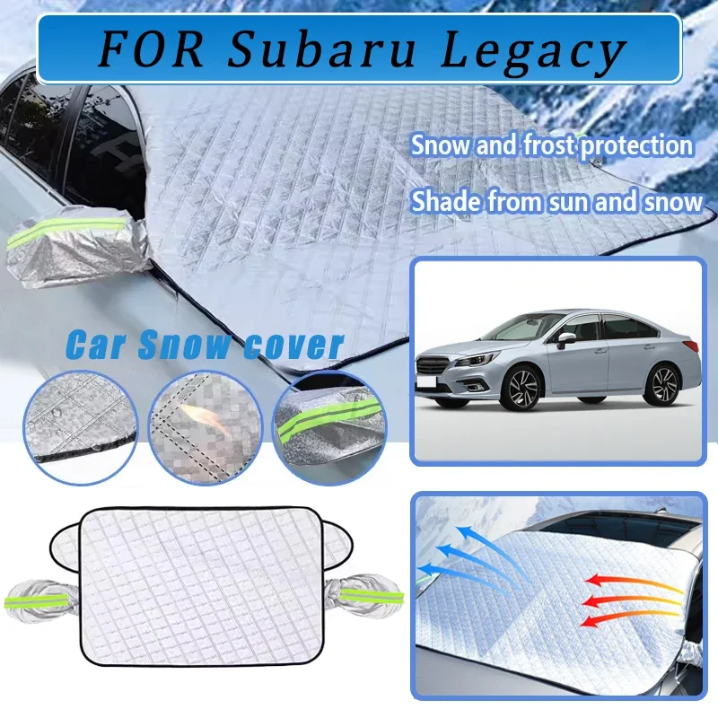 

Thickened Car Now Sunshade Windshield Cover With 5/9 Magnets UV Protection Anti Snowboard Sunlight For Subaru Legacy