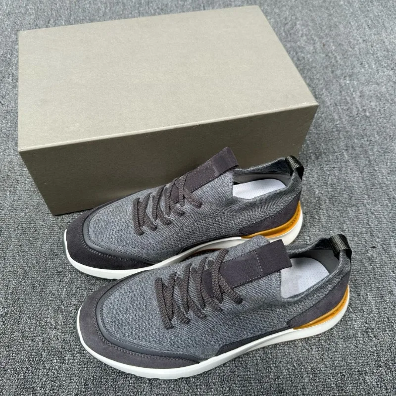 BC 26FW New men casual shoes versatile breathable comfortable and sporty sneakers with fly-threads construction