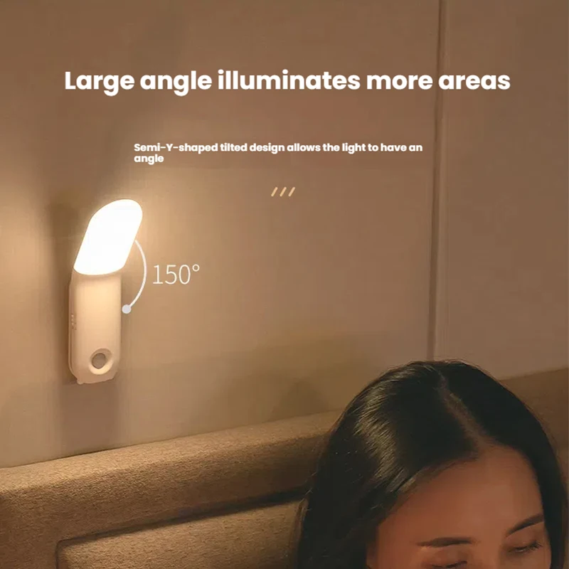 2 szt. Obrotowe Lampki Nocne Wielofunkcyjne Wiszące i Stołowe Sterowane Pilotem Lampka do Sypialni Salonu Miękkie Światło