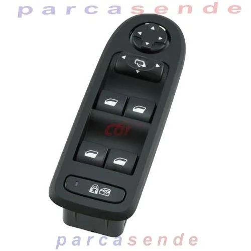 WINDOW SWITCH LEFT BLACK 308 2008-2014 508 2009-2017 C5 2008-2015 323428691