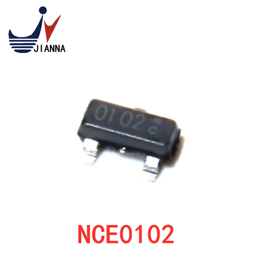 NCE0102 SOT-23 100V/2A N-channel MOS FET clean energy