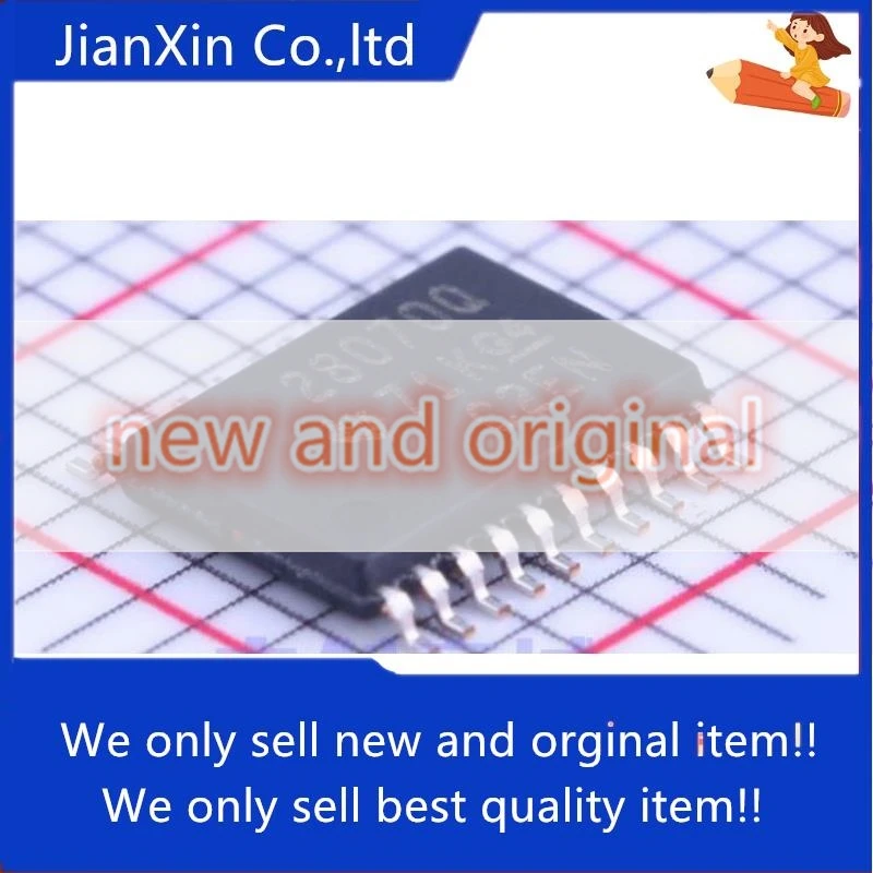 2pcs orginal new  UCC28070QPWRQ1 TSSOP20 power factor correcon screen prinng 28070Q connection