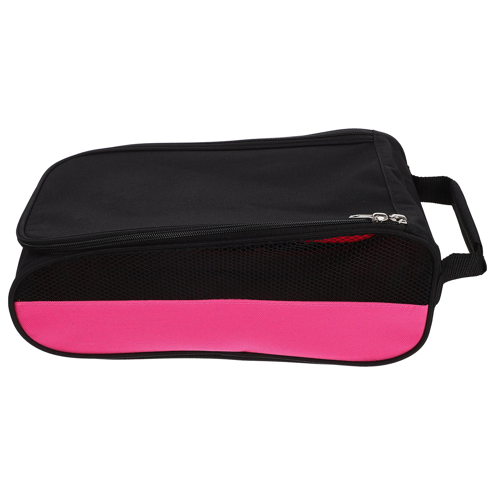 Zippered Golfing Shoes Bag Portable Sneaker Organizer Water-Resistant Reusable Multi-Purpose Design for Cycling Football Tennis