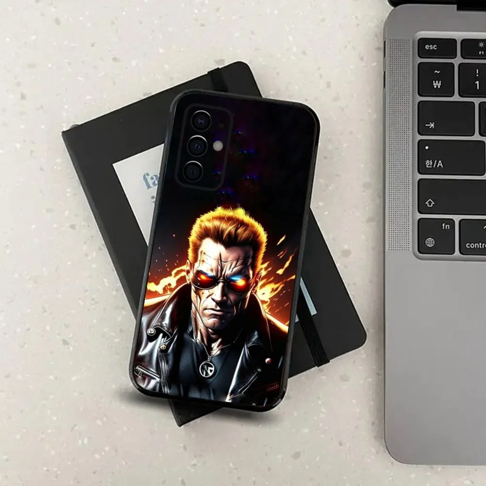 Movie The T-Terminator-s Phone Case For Samsung S24,S21,S22,S23,S30,Ultra,S20,Plus,Fe,Lite,Note,10,9,5G Black Soft Cover