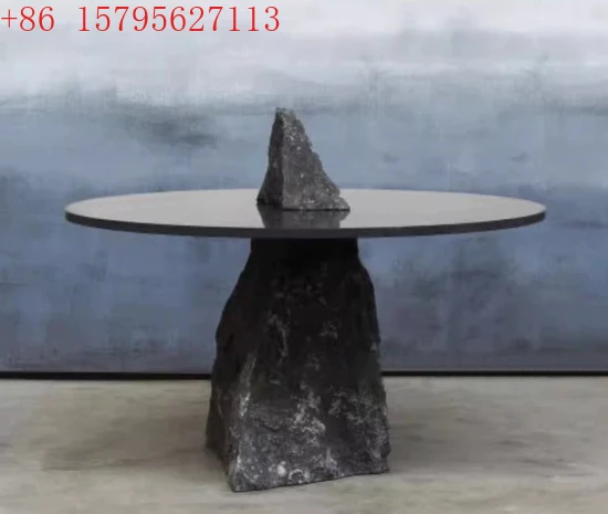 

With Stainless Steel Frame Foldable Semi Sphere Base for Home Use in Living Room Furniture Modern Design Marble Coffee Tables