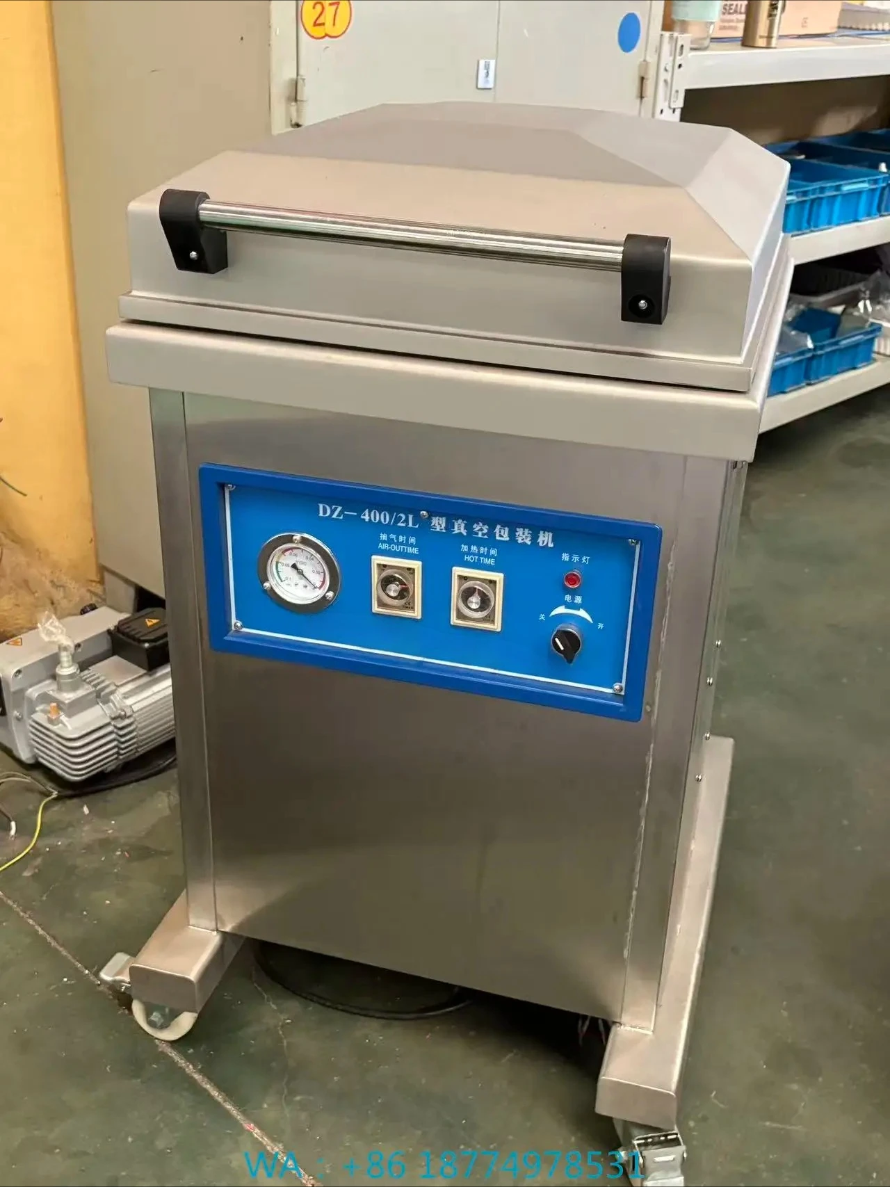 Packaging Machine for Dry and Wet ItemsCommercial and Semi-Automatic Vacuum Sealing