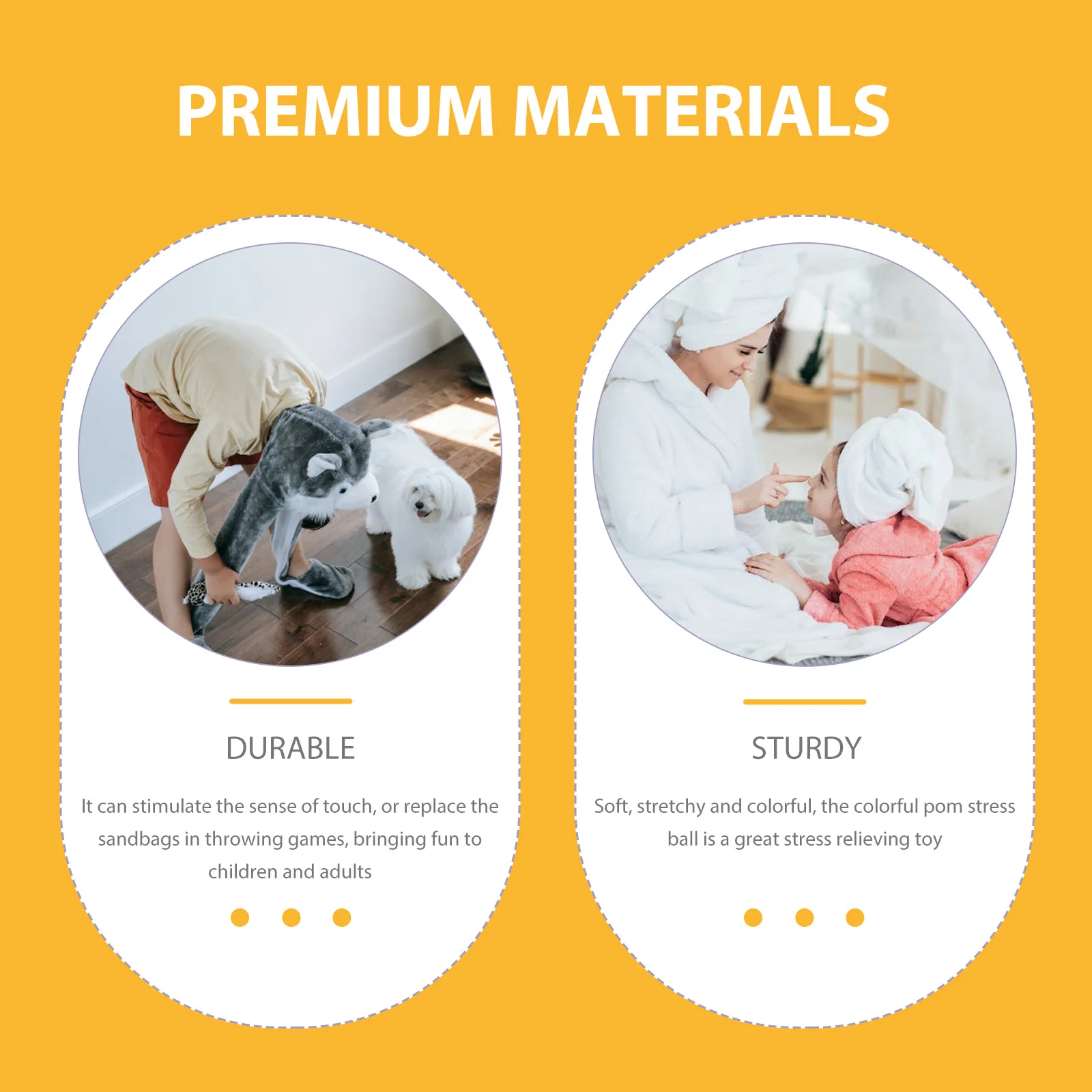 

6Pcs 6Cm Colorful Silicone Soft Elastic Sensory Fidget for Touch Stimulation Fun Activity for Family Kids