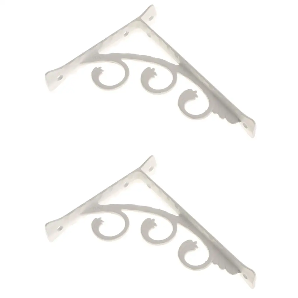 Corner Wall Shelf Bracket Adjustable Aluminum Supporter for Galvanized Metal Shelves Storage Display in Shopping Mall