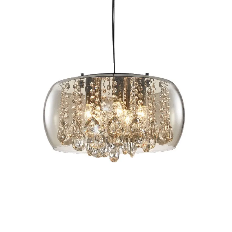 

Living room, ceiling lamp, smoke gray, glass, lampshade