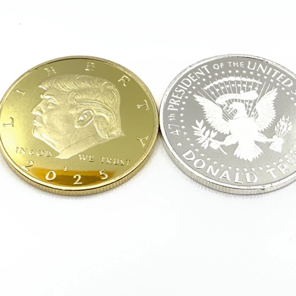 2025 American TAKE Commemorative Coin Commemorative Medallion Gold Plated Silver Plated Coin Embossment
