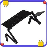 ABNZ-Laptop Table Stand With Adjustable Folding Ergonomic Design Stand Notebook Desk For Ultrabook, Netbook Or Tablet