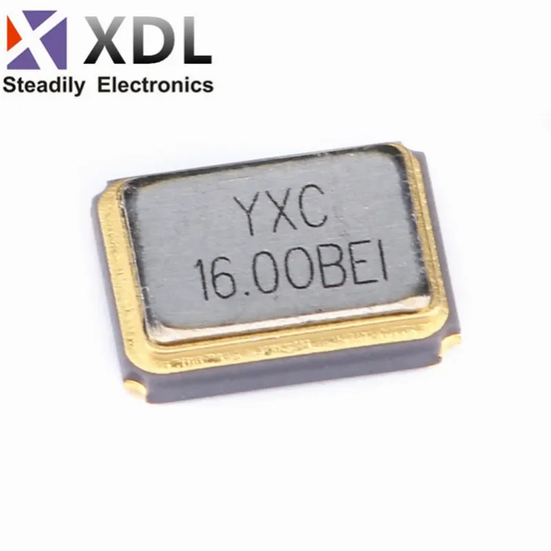 100PCS 3225 4PIN 3.2*2.5mm 16MHz 16M 16.000MHZ Passive SMD Quartz Resonator Crystal