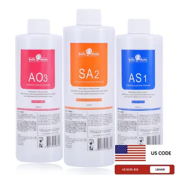 3 ks/sada 1200 ml Hydra tekuté sérum na obličej, roztok na aqua peeling AS1 SA2 AO3 pro kosmetický přístroj na péči o pleť, hloubkové čištění 10 nejlepší prodej chemický peeling - №6