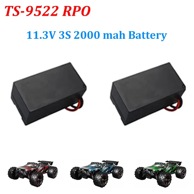 9522PRO Brushless High-Speed RC Car Battery 11.1V 3S 2000mAh or 7.4V 2S 1600mAh Lithium Battery Charging Cable. TS9522 Part.