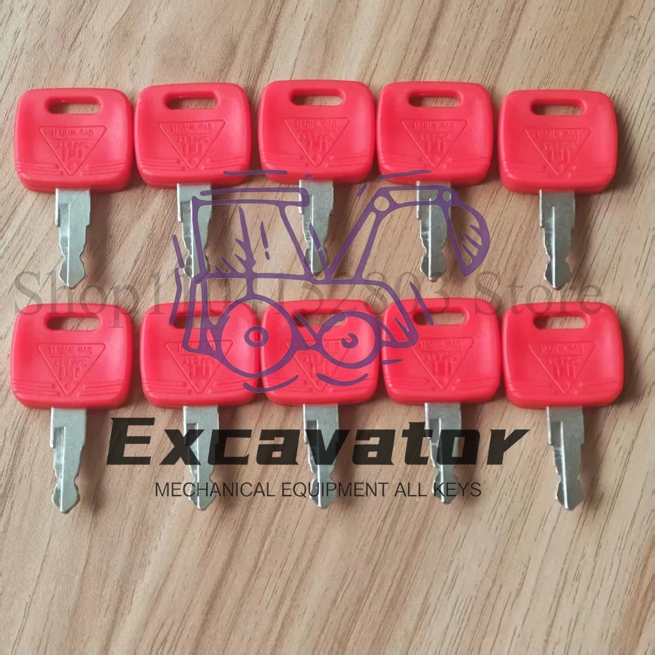 2/10/1PCS RE183935 RE43492 RE71557 RE81404 Key For Tractor 6010 6110 6210 6310 6410 6510 Engine