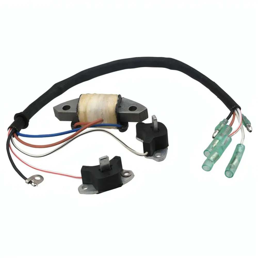 Outboard Motor Charging Coil Assembly For Yamaha 2T 25 30HP Marine Engine Electrical Parts Replacement 69P 85541 Ignition
